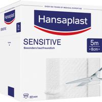 Hansaplast&reg; Pflaster Sensitiv, f&uuml;r kleinere Wunden, 8cm, 5m/Rolle