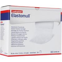 Leukoplast&reg; Fixierbinde Elastomull,hochelastisch,wei&szlig;,8cm,4m/Rolle,20 Rollen/VE