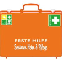 S&Ouml;HNGEN&reg; Erste-Hilfe-Koffer Senioren Heim und Pflege, DIN 13157, orange