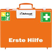 S&Ouml;HNGEN&reg; Erste-Hilfe-Koffer Advocat, DIN 13169,orange,inkl. Pflasterspender