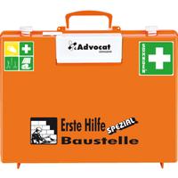 S&Ouml;HNGEN&reg; Erste-Hilfe-Koffer Advocat Baustelle, DIN 13157, orange