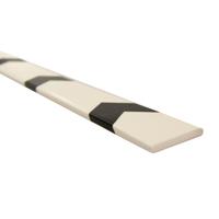 Knuffi&reg; Wegeleitsystem Oneway, wei&szlig;/schwarz, Polyurethan, selbstklebend, 1m
